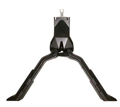 Abi Standaard dubbel 28 inch kunststof zwart