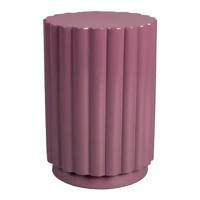 Dutchbone Bijzettafel/Kruk 'Camila' kleur Plum - thumbnail