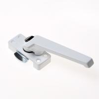 AXA 3308 Raamsluiting wit met drukknop en nok rechtsdraaiend - 3308-31-68/E - thumbnail