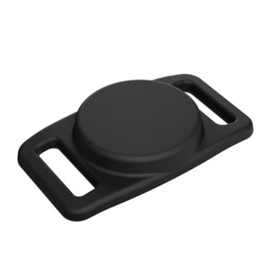 Keybudz PawTag pet collar AirTag houder - Black