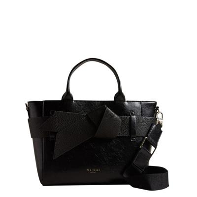 Ted Baker Jimsa Knot Bow Bag Jet-Black