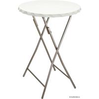 V-part statafel, wit - thumbnail