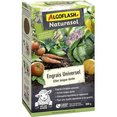 Universele meststof - ALGOFLASH NATURASOL - Langdurig - 800 g - UAB