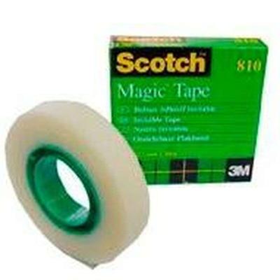 Plakband scotch magic 810 12mmx33m onzichtbaar mat | 12 stuks Plakband scotch magic 810 12mmx33m onzichtbaar mat | 12 stuks