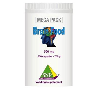 SNP Brainfood 700 mg megapack 750 Capsules
