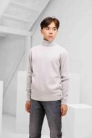 Antony Morato Stuttgart Col Sweater Kids Lichtgrijs - Maat 164 - Kleur: Lichtgrijs | Soccerfanshop - thumbnail