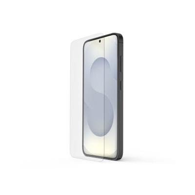 Hama Beschermglas voor mobiele telefoon voor Samsung Galaxy S25 (displaybescherming, ultra-helder, anti-vingerafdruk, montagehulp, volledige bescherming 9H ultradun, case-friendly, krasbestendig,
