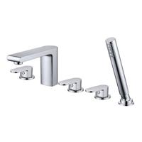 Best Design Badrandcombinatie Geress 5-gats Chroom - thumbnail