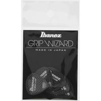 Ibanez PPA16MRGBK Grip Wizard Rubber Grip plectrumset 6-pack medium zwart - thumbnail