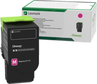 Lexmark Tonercassette (recycling) C2425 C2535 MC2425 MC2535 MC2640 Origineel Magenta 3500 bladzijden C242XM0 - thumbnail