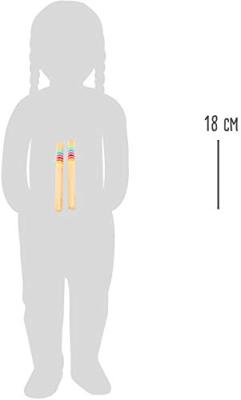 Small Foot houten gekleurde drumstokken