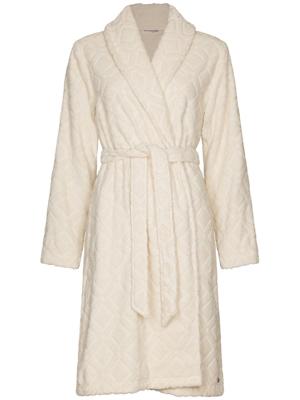 Badstoffen badjas ruiten Pastunette