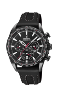 Horlogeband Festina F20351-3 Leder Zwart - thumbnail