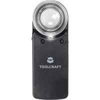 TOOLCRAFT 1303080 Vergrootglas Met LED-verlichting Vergrotingsfactor: 15 x Lensgrootte: (Ø) 20 mm - thumbnail