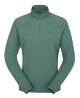 Rab Sonic LS Zip Pully Dames Eucalyptus 16/XL - thumbnail