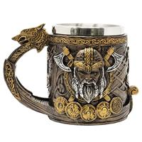 Viking Beker Handgeschilderd (11,5 cm) - thumbnail