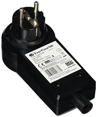 Bachmann 919.183 PRCD-tussenstekker PRCD 230 V Zwart IP44
