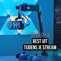 Rode PODMIC Spraakmicrofoon Statief Zendmethode:Kabelgebonden Incl. windkap XLR Kabelgebonden Zwart - thumbnail