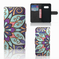 Samsung Galaxy S10e Hoesje Purple Flower - thumbnail