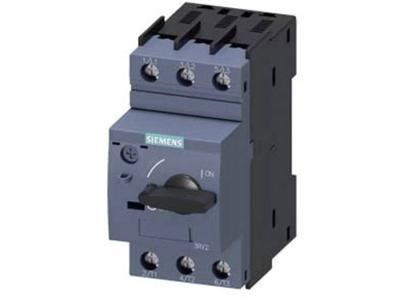 Siemens 3RV2011-0CA10 Vermogensschakelaar 1 stuk(s) Instelbereik (stroomsterkte): 0.18 - 0.25 A Schakelspanning (max.): 690 V/AC (b x h x d) 45 x 97 x 97 mm