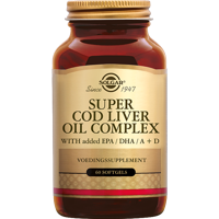 Solgar Super Cod Liver Oil Levertraan Complex Softgels - thumbnail
