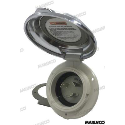 Bases eléctricas GS11372 - BASE REDONDA 30A 125V 3C