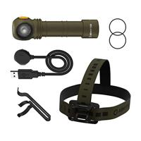 ArmyTek Wizard C2 Pro Olive White Zaklamp werkt op een accu LED Met riemclip 2500 lm 115 g - thumbnail