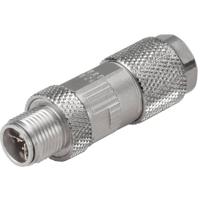 Weidmüller 1324020000 Sensor/actuator connector, niet geassembleerd M12 Aantal polen (sensoren): 8 Stekker, recht 10 stuk(s) - thumbnail