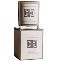 Geurkaars in glas - geurkaars Strawberry Bloom - geurkaars aardbeien geur - thumbnail