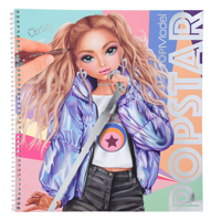 TOPModel Popstar kleurboek - thumbnail