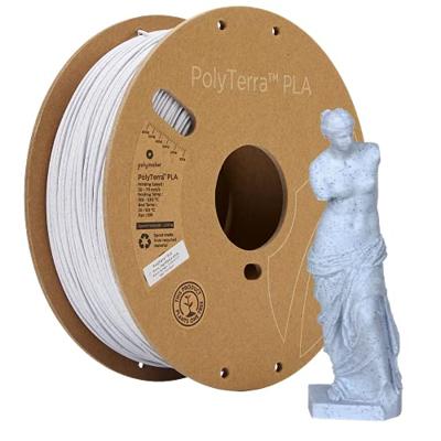 Polymaker 70941 PolyTerra Filament PLA kunststof Gering kunststofgehalte 1.75 mm 1000 g Marmer 1 stuk(s)