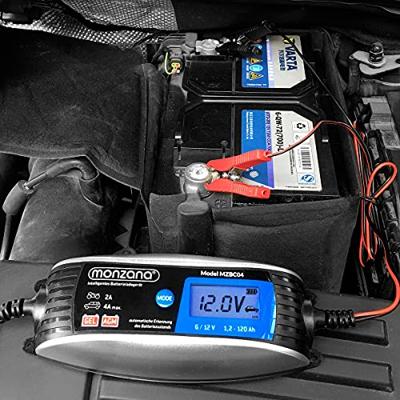 Acculader voor opladen of druppelladen van 6V en 12V loodzuuraccu Acculader voor opladen of druppelladen van 6V en 12V loodzuuraccu