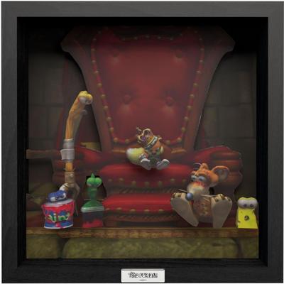 Pixel Frame - Conker - King of all the Land (23cm x 23cm)