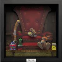 Pixel Frame - Conker - King of all the Land (23cm x 23cm) - thumbnail