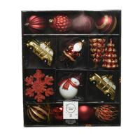 Beeldjes plc d8 cm multi ass 25st kerst Decoris - Decoris - thumbnail