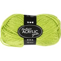 Creativ Company Acrylgaren, lichtgroen, 50gr, 80m - thumbnail