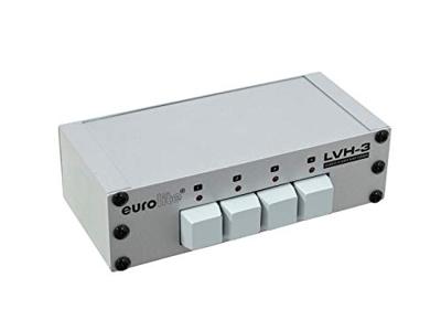 Eurolite LVH-3 Composite-switch LED-weergave, Met metalen behuizing Eurolite LVH-3 Composite-switch LED-weergave, Met metalen behuizing