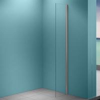 Wiesbaden Eco Douchewand Met Muurprofiel 8 mm Nano - 40x200 cm - thumbnail