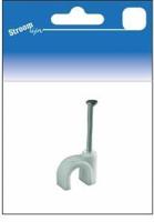 Kabelclips wit rond 5mm 25 stuks - 6613441 - thumbnail