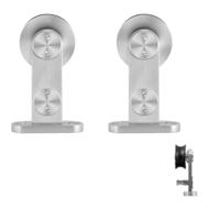 Schuifdeurhanger set Singleton RVS t.b.v. ext - thumbnail