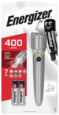 Energizer Vision HD Metal 2AA E300600003 Zaklamp LED Met riemclip werkt op batterijen 400 lm 3.5 h 96.67 g