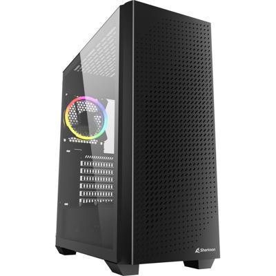 Sharkoon VS9 RGB Tower PC-behuizing Zwart