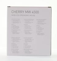 Ergonomische draadloze muis - CHERRY MW 4500 - Polsverlichting met 45° kantelhoek - Zwart - thumbnail