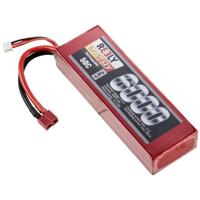 Reely Modelbouw-accupack (LiPo) 7,4 V 6000 mAh Cellen-nummer: 2 50 C hardcase T-insteeksysteem - thumbnail