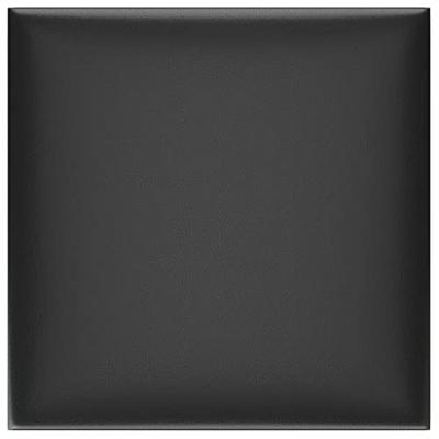 Wandpanelen 12 st 1,08 m 30x30 cm kunstleer zwart