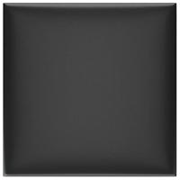 Wandpanelen 12 st 1,08 m 30x30 cm kunstleer zwart - thumbnail