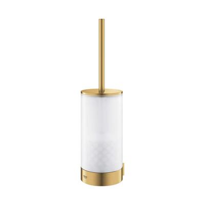 Grohe Toiletborstel Selection Glas met Wandhouder Cool Sunrise Geborsteld