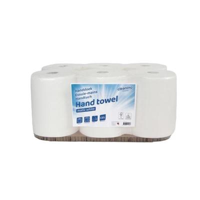 Handdoekrol Cleaninq Matic B 2-laags 21cmx150m wit