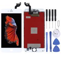 Originele LCD-scherm en digitizer volledige assemblage voor de iPhone 6S plus (wit) - thumbnail