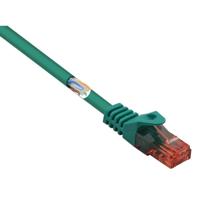 Renkforce RF-5153666 RJ45 Netwerkkabel, patchkabel CAT 6 U/UTP 3.00 m Groen Snagless, Halogeenvrij 1 stuk(s) - thumbnail